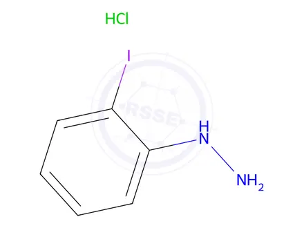 Chemical structure of (2-Iodophenyl)hydrazine hydrochloride