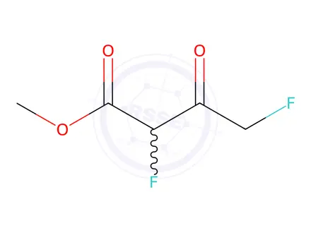 Chemical structure of Methyl 2,4-Difluoro-3-Oxobutanoate