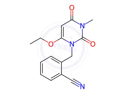 Chemical structure of Alogliptin Impurity 115