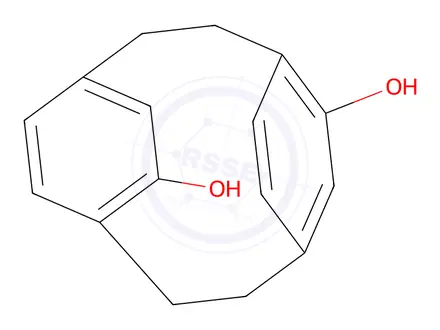 Chemical structure of (Rac)-4,12-Dihydroxy[2.2]paracyclophane