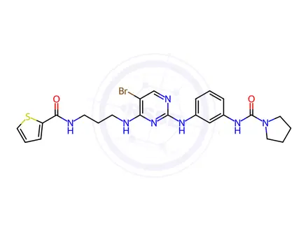 Chemical structure of BX 795 Impurity 1