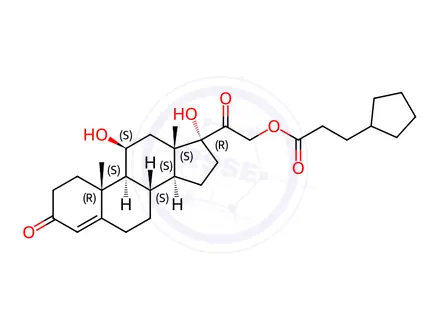 Chemical structure of Hydrocortisone Impurity 176