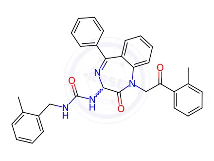Chemical structure of YM 022 Impurity 74