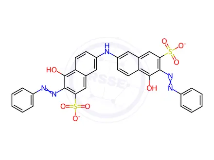 Chemical structure of Direct Red 31