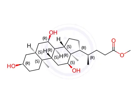 Chemical structure of Methyl Cholate