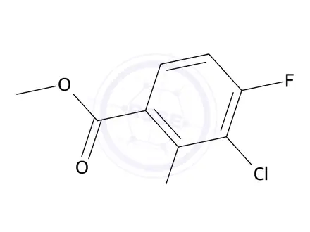 Chemical structure of Methyl 3-chloro-4-fluoro-2-hydroxybenzoate