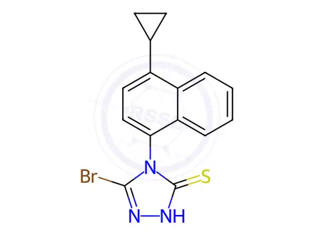 Chemical structure of Lesinurad Impurity 28