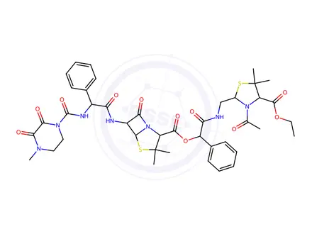Chemical structure of Piperacillin Impurity 83
