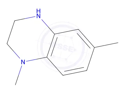 Chemical structure of 1,6-Dimethyl-1,2,3,4-tetrahydroquinoxaline