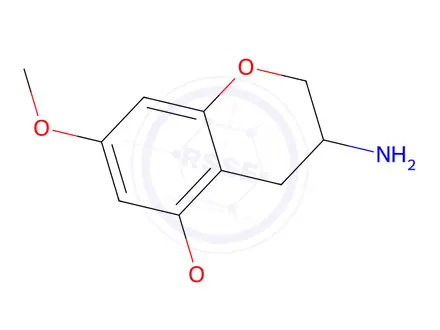 Chemical structure of 5,7-Dimethoxychroman-3-amine