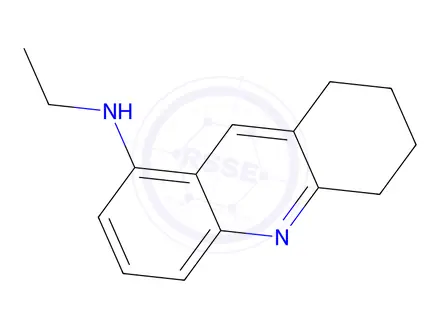 Chemical structure of N-Ethyl-5,6,7,8-tetrahydroacridin-1-amine
