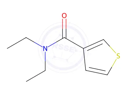 Chemical structure of N,N-Diethylthiophene-3-carboxamide