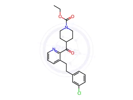 Chemical structure of Loratadine Impurity 104
