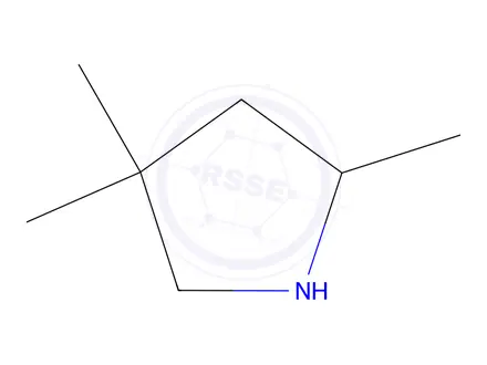 Chemical structure of 2,4,4-Trimethyl-pyrrolidine Hydrochloride