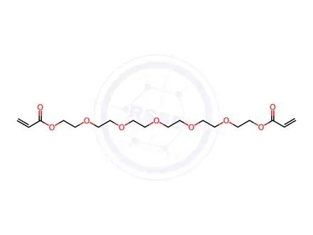 Chemical structure of Bis-acrylate-PEG6