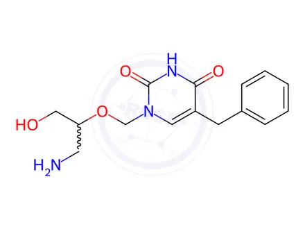 Chemical structure of Uracil Impurity 27