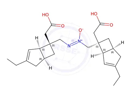 Chemical structure of Mirogabalin Impurity 167