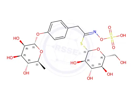 Chemical structure of Glucomoringin
