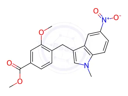 Chemical structure of Zafirlukast Impurity 25