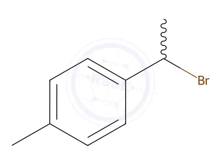 Chemical structure of 1-(1-Bromoethyl)-4-methylbenzene