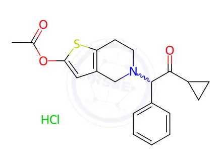 Chemical structure of Prasugrel Impurity 90