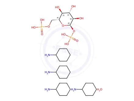Chemical structure of Glucosamine Hydrochloride Impurity 67 Tetracyclohexanamine Salt