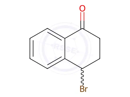 Chemical structure of 4-Bromo-3,4-dihydronaphthalen-1(2H)-one