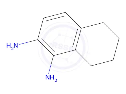 Chemical structure of 5,6,7,8-tetrahydronaphthalene-1,2-diamine