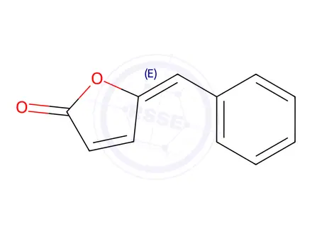 Chemical structure of (E)-5-(phenylmethylene)furan-2(5H)-one
