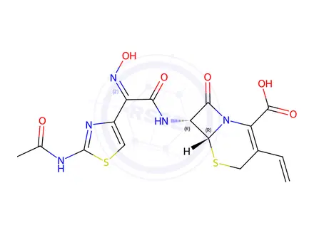 Chemical structure of Cefdinir Impurity 30
