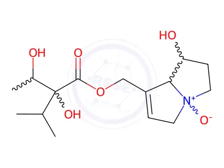Chemical structure of Echinatine N-oxide (20267-93-0)
