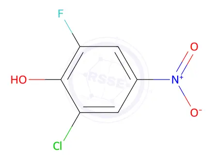 Chemical structure of 2-Chloro-6-fluoro-4-nitrophenol