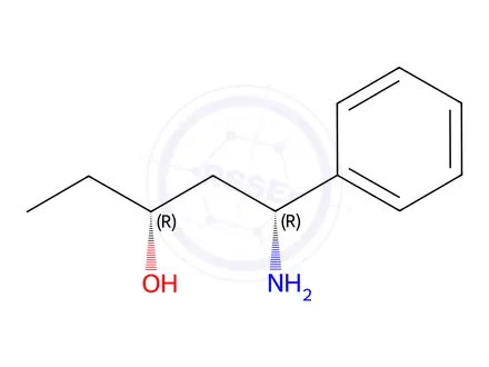 Chemical structure of (1R,3R)-1-Amino-1-phenylpentan-3-ol