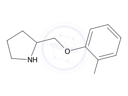 Chemical structure of 2-((2-Fluorophenoxy)methyl)pyrrolidine
