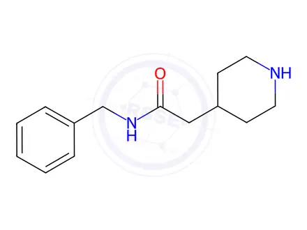Chemical structure of N-benzyl-2-(piperidin-4-yl)acetamide