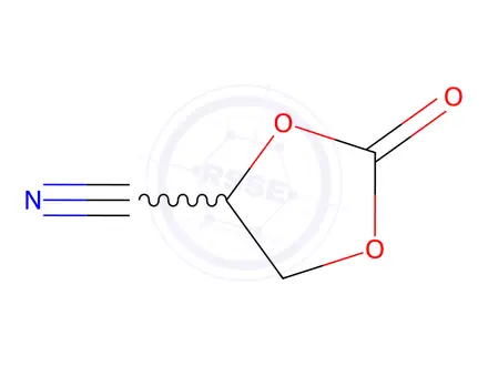 Chemical structure of 2-Oxo-1,3-dioxolane-4-carbonitrile