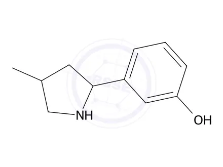 Chemical structure of 3-(4-Methylpyrrolidin-2-yl)phenol