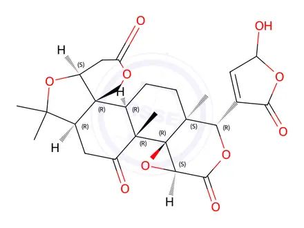 Chemical structure of Isolimonexic acid