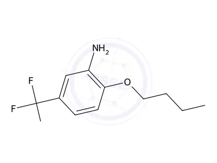 Chemical structure of 2-Butoxy-5-(trifluoromethyl)aniline
