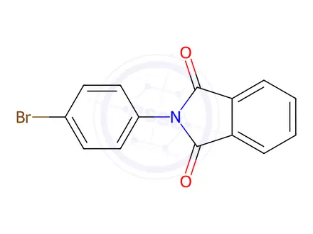 Chemical structure of N-(4-Bromophenyl)phthalimide