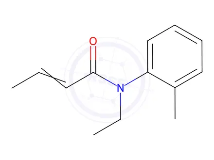 Chemical structure of CrotamitonCrotamiton (cis/trans Mixture)