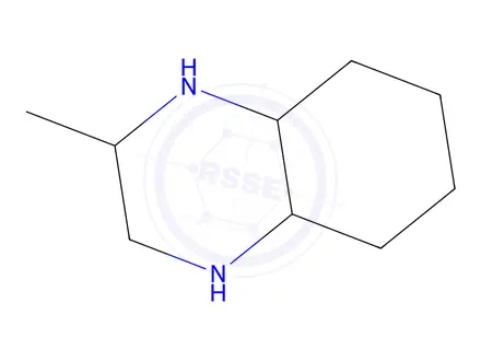 Chemical structure of 2-Methyldecahydroquinoxaline