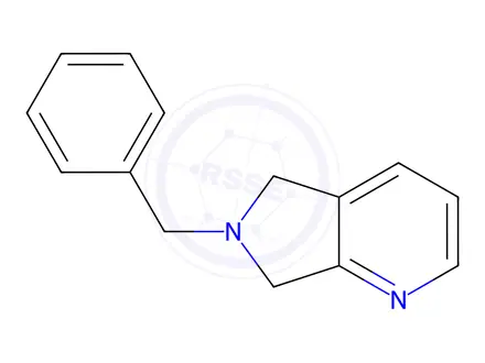 Chemical structure of 6-Benzyl-6,7-dihydro-5H-pyrrolo[3,4-b]pyridine