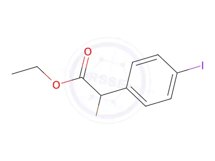 Chemical structure of Ethyl 2-bromo-2-(4-iodophenyl)acetate
