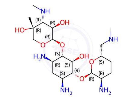 Chemical structure of Micronomicin