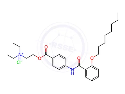 Chemical structure of Procaine Related Compound Hydrochloride