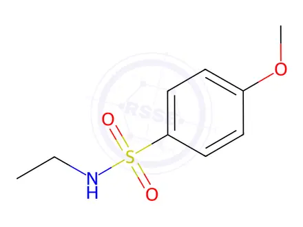Chemical structure of N-ethyl-4-methoxybenzenesulfonamide