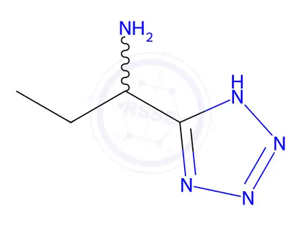 Chemical structure of 1-(1h-1,2,3,4-Tetrazol-5-yl)propan-1-amine