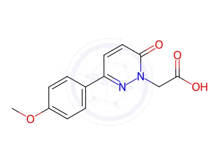 Chemical structure of 2-(3-(4-Methoxyphenyl)-6-oxopyridazin-1(6H)-yl)acetic acid