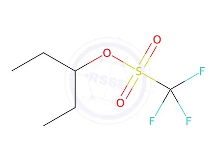 Chemical structure of Pentan-3-Yl Trifluoromethanesulfonate